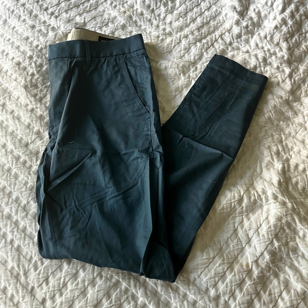 Bonobos light navy blue dress pants Monday style